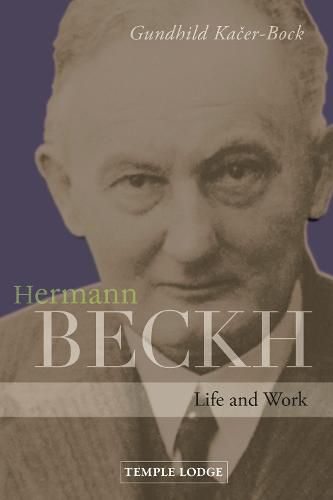 Cover image for Hermann Beckh: Life And Work