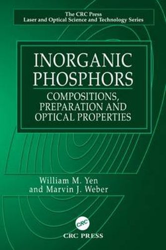 Cover image for Inorganic Phosphors: Compositions, Preparation and Optical Properties