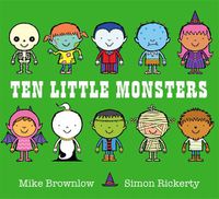 Cover image for Ten Little Monsters