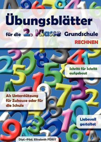 Cover image for UEbungsblatter fur die 2. Klasse Grundschule: Rechnen