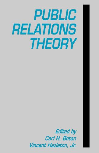 Cover image for Public Relations Theory