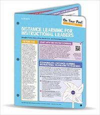 Cover image for On-Your-Feet Guide: Distance Learning for Instructional Leaders