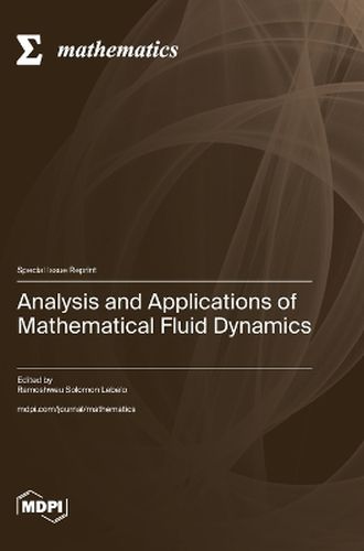 Cover image for Analysis and Applications of Mathematical Fluid Dynamics