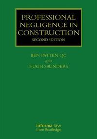 Cover image for Professional Negligence in Construction