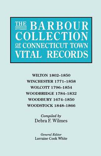 Cover image for The Barbour Collection of Connecticut Town Vital Records [Vol. 53]