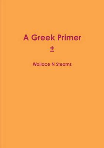 Cover image for Greek primer