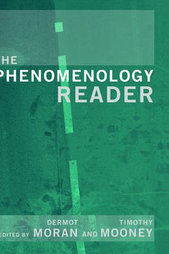 Cover image for The Phenomenology Reader