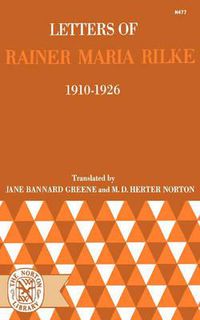 Cover image for Letters of Rainer Maria Rilke, 1910-1926