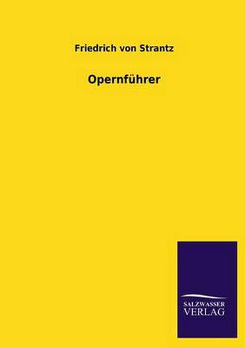 Cover image for Opernfuhrer