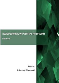 Cover image for Review Journal of Political Philosophy, Volume 9