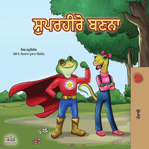 Cover image for Being a Superhero (Punjabi Book for Kids -India)