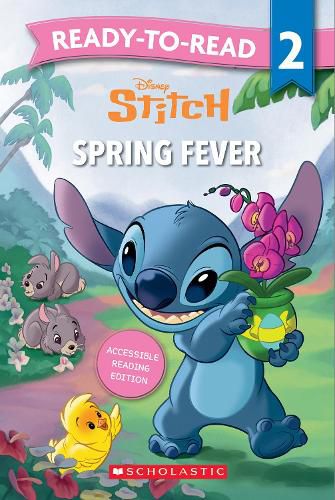 Cover image for Stitch: Spring Fever - Ready-to-Read Level 2 (Disney)