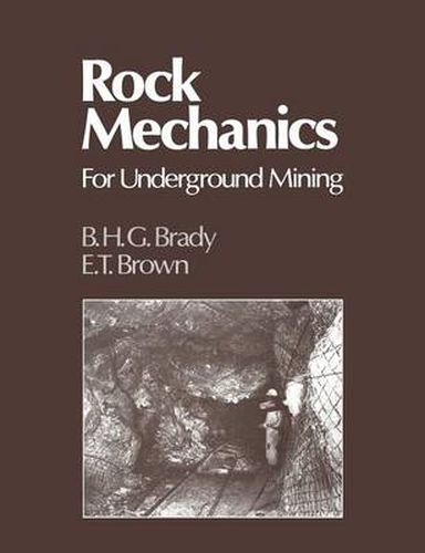 Cover image for Rock Mechanics: For Underground Mining