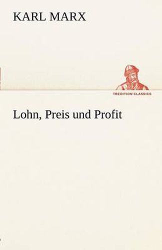 Cover image for Lohn, Preis Und Profit