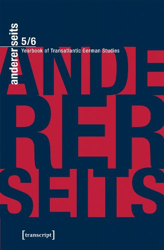 Cover image for andererseits - Yearbook of Transatlantic German - Vol. 5, 2016