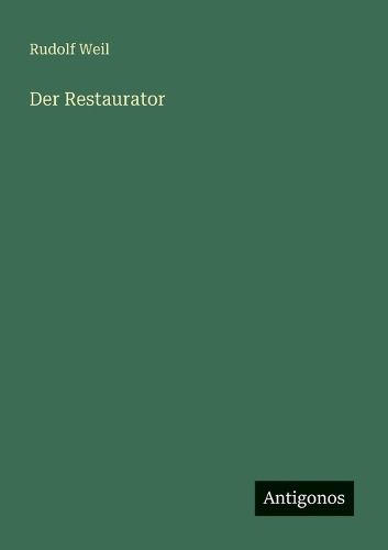 Cover image for Der Restaurator