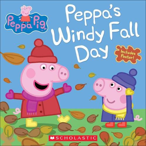 Cover image for Peppa's Windy Fall Day
