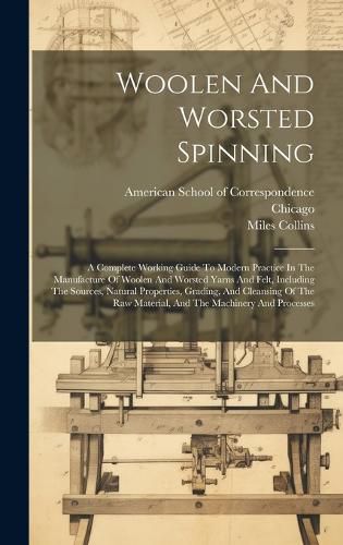 Cover image for Woolen And Worsted Spinning