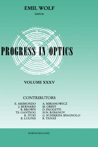 Cover image for Progress in Optics