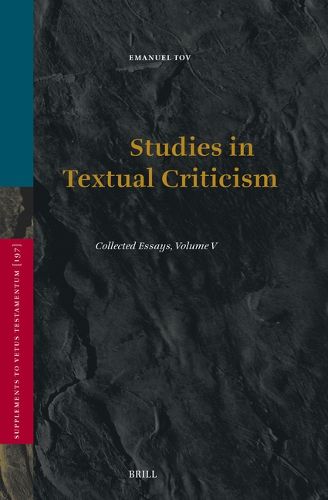 Cover image for Studies in Textual Criticism