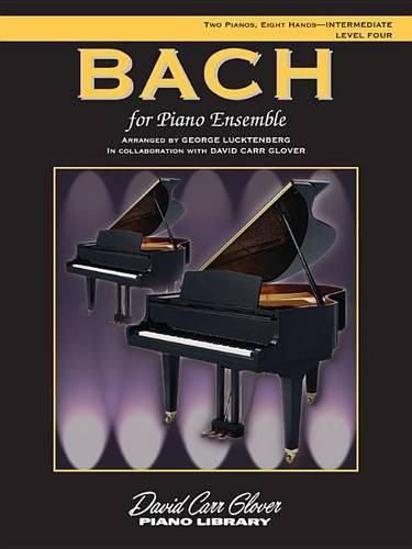 Bach for Piano Ensemble: Level 4, Sheet