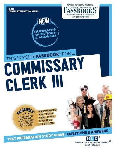 Commissary Clerk III