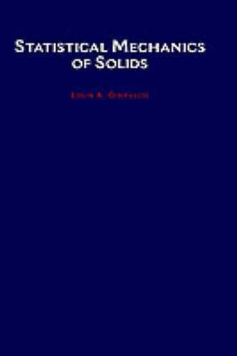 Cover image for Statistical Mechanics of Solids