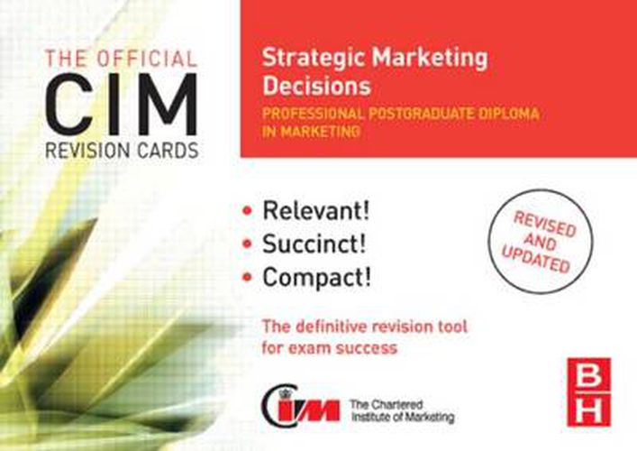 Cover image for CIM Revision Cards Strategic Marketing Decisions