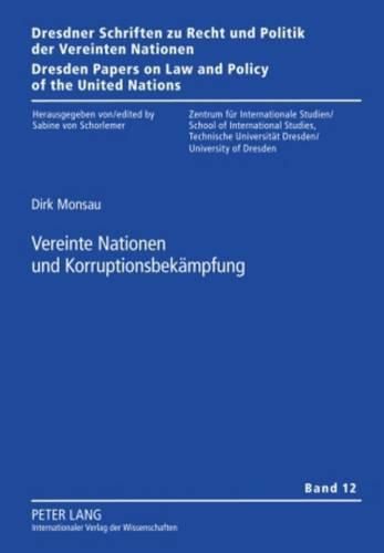 Cover image for Vereinte Nationen Und Korruptionsbekaempfung