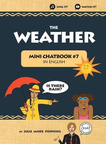 Cover image for The Weather: Mini Chatbook in English #7 (Hardcover)