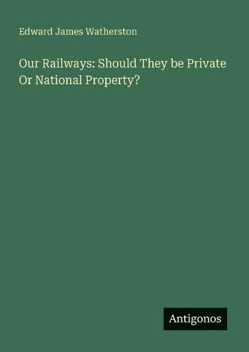 Cover image for Our Railways