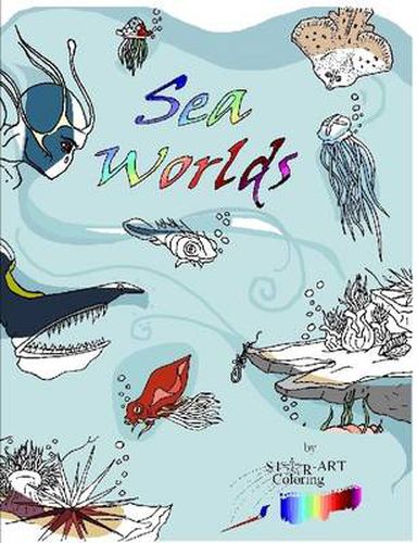 Cover image for Star-Art Coloring- Sea Worlds