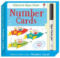 Cover image for Wipe-Clean Number Cards