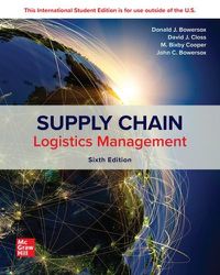 Cover image for Supply Chain Logistics Management ISE