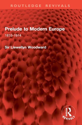 Cover image for Prelude to Modern Europe