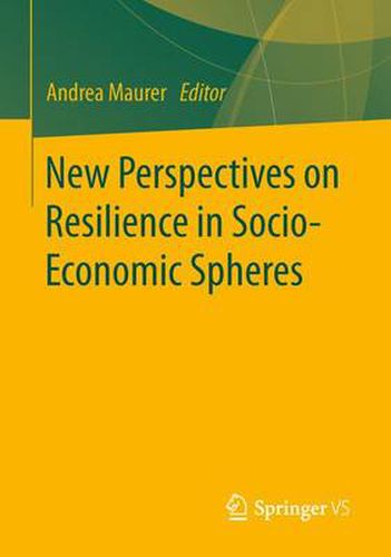 New Perspectives on Resilience in Socio-Economic Spheres