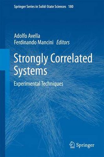 Cover image for Strongly Correlated Systems: Experimental Techniques