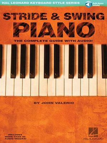 Cover image for Stride & Swing Piano: The Complete Guide with CD!