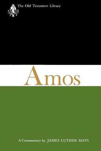 Cover image for Amos (OTL): A Commentary