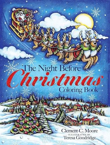 Cover image for The Night Before Christmas Coloring Book