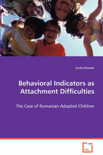 Cover image for Behavioral Indicators as Attachment Difficulties