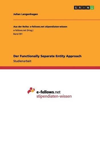 Cover image for Der Functionally Separate Entity Approach