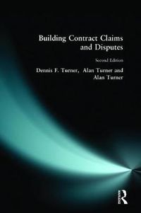 Cover image for Building Contract Claims and Disputes