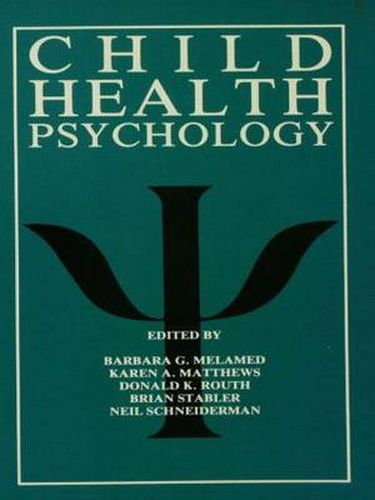 Cover image for Child Health Psychology