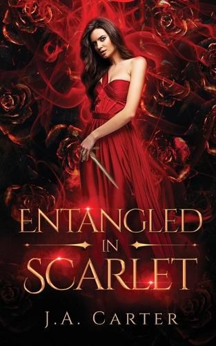 Cover image for Entangled in Scarlet: A Paranormal Vampire Romance