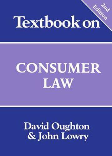 Cover image for Textbook on Consumer Law