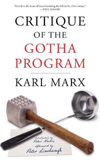 Cover image for Critique Of The Gotha Program