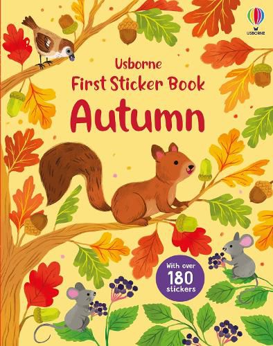 Cover image for First Sticker Book Autumn
