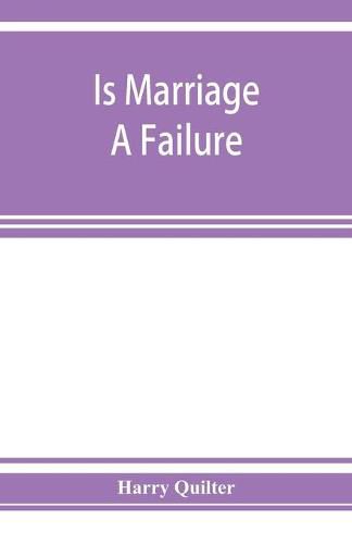 Cover image for Is marriage a failure