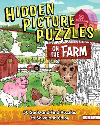 Cover image for Hidden Picture Puzzles on the Farm